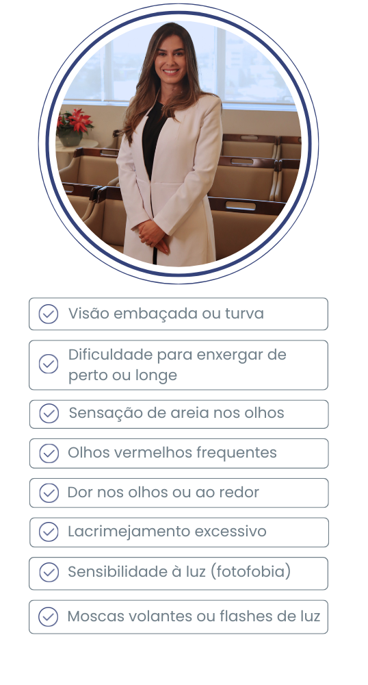 Sintomas para procurar um oftalmologista em mobile